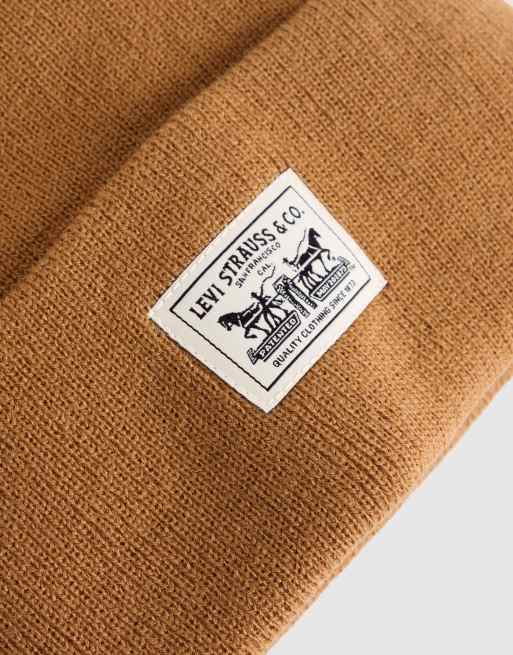 Levi's Embarcadero beanie in brown, 3 of 4