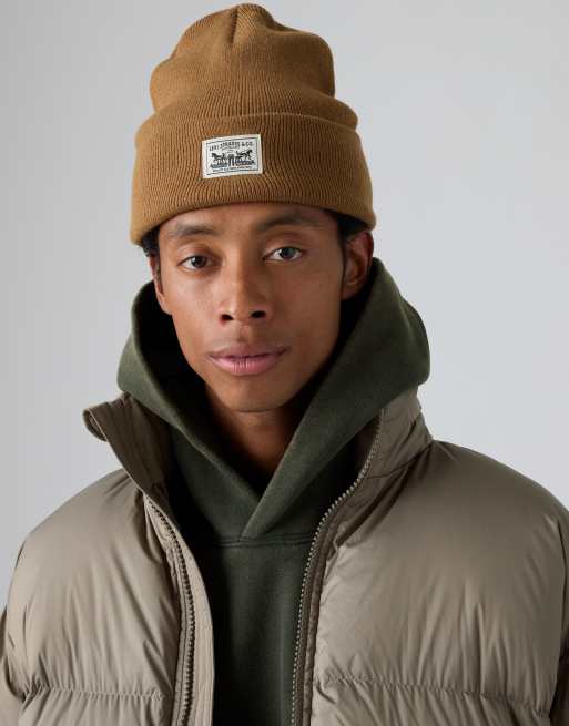 Levi's Embarcadero beanie in brown, 4 of 4