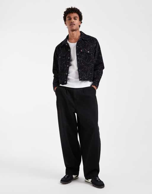 Levi's embarcadero station jacket in dark blue, 3 of 5