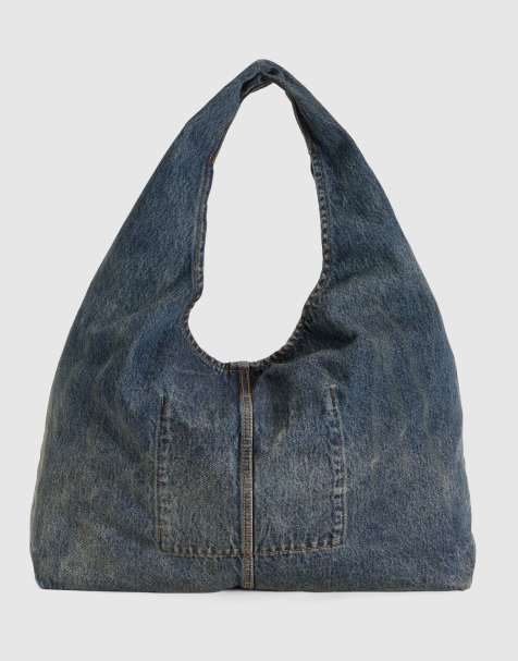 Levi's emerson denim shoulder bag in blue  - view 1