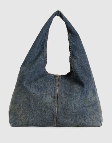 Levi's emerson shoulder bag in blue denim - view 1