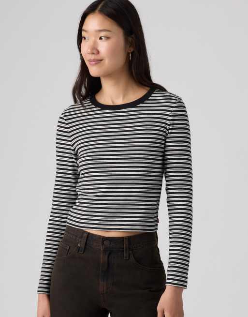 Levi's Essential baby long-sleeve tee in black, 4 of 4