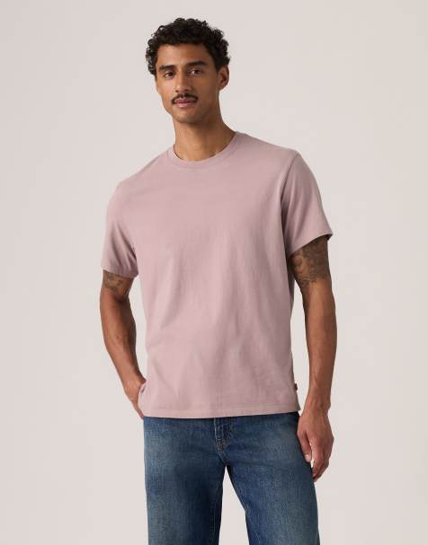 Levi's Essential cotton tee in pink - view 1