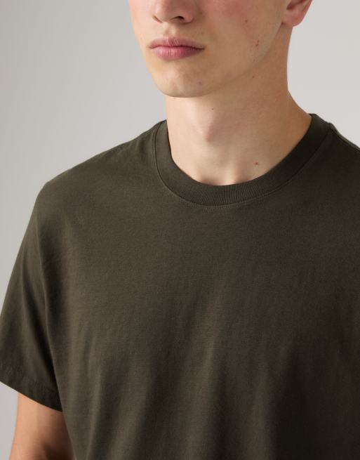 Levi's essential katoenen T-shirt in bruin, 3 van 4
