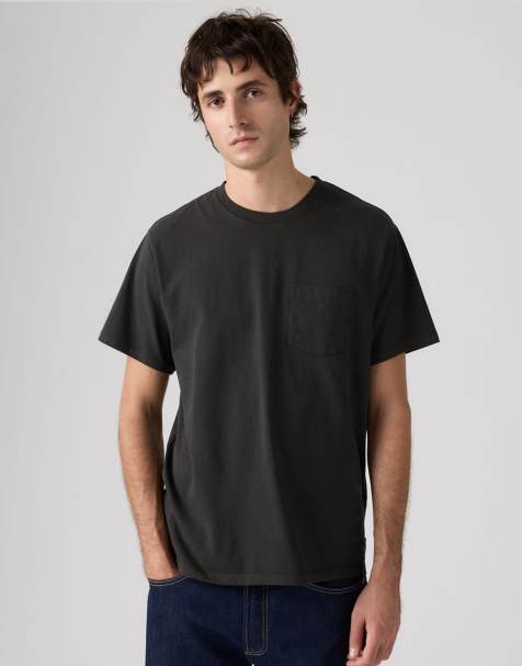 Levi's - Essential - T-shirt avec poche - Noir - view 1