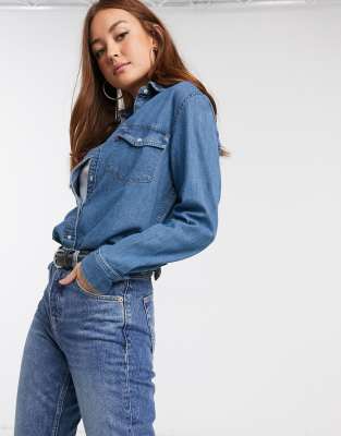 levi's western shirt