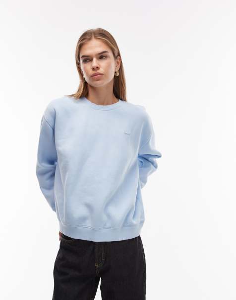 Levi's - Everyday - Blå sweatshirt med lille logo - view 1