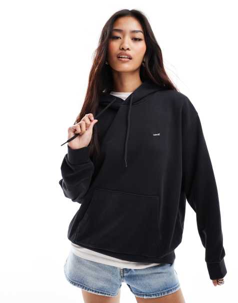 Levi's Everyday hoodie in black - view 1