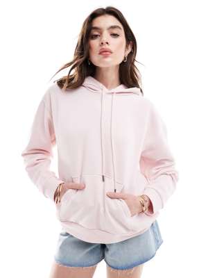 Levi's - Everyday - Kapuzenpullover in Rosa mit kleinem, farblich abgestimmtem Logo