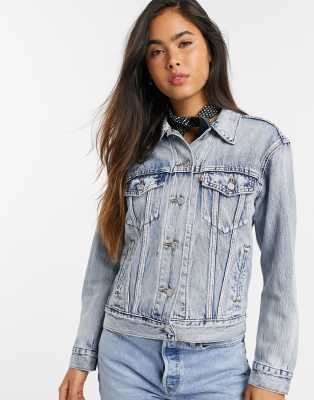 levi's ex boyfriend trucker jacket