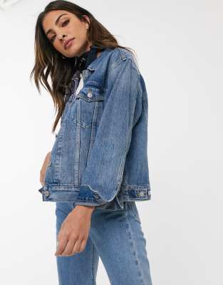 levi's ex boyfriend denim jacket