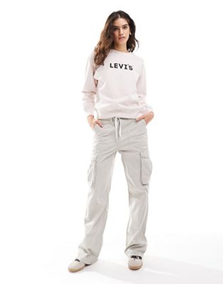 Levi's exclusive to ASOS sweatshirt with headline chest logo in light pink - ASOS Price Checker