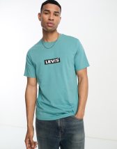 Levi's 2 pack t-shirt in white/black with babytab logo | ASOS