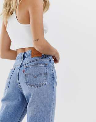 فقط افعل الغرب مبهمة levi's 501 mom 