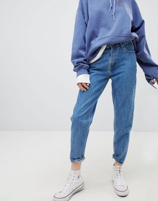 extra long mom jeans