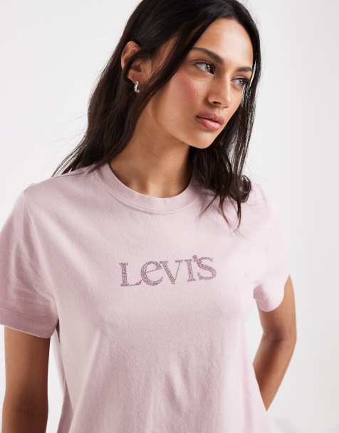 Levi's favorit T-shirt i pink - view 1