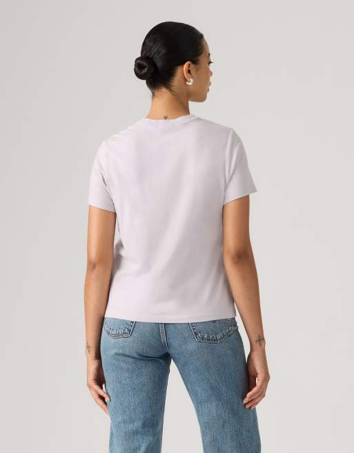 Levi's Favorite cotton t-shirt in light purple, 4 of 4