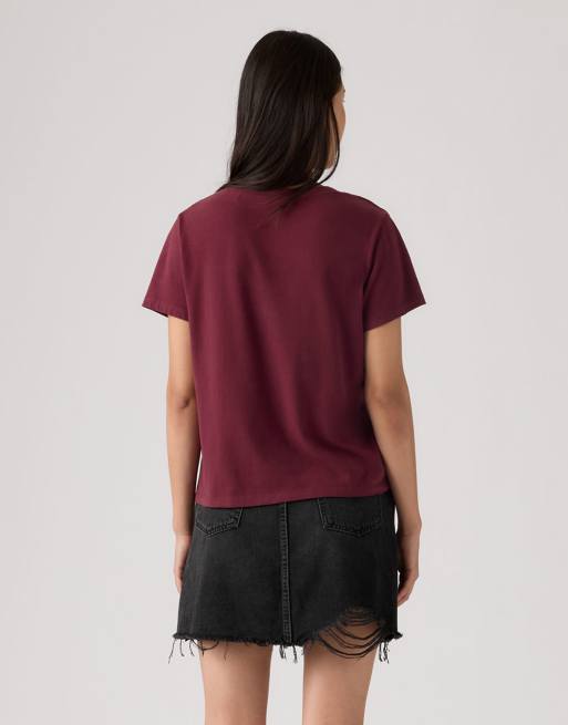Levi's Favorite cotton v-neck tee in purple, 2 of 4