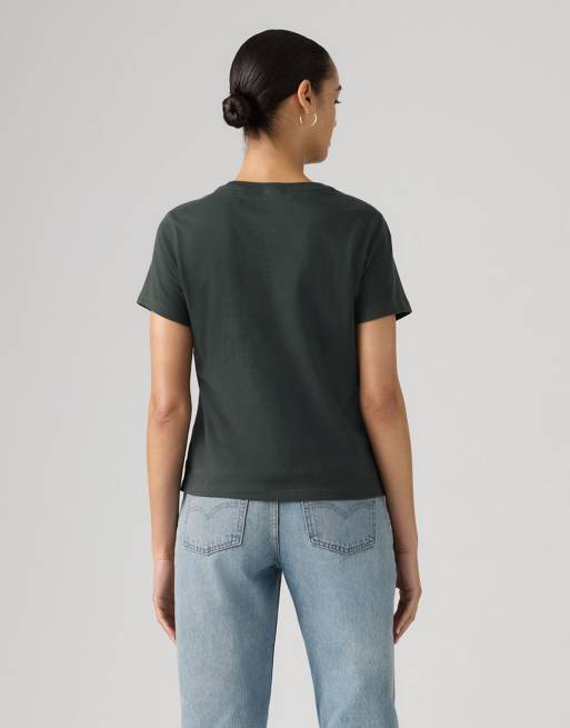 Levi's favorite graphic print t-shirt in charcoal, 4 of 4