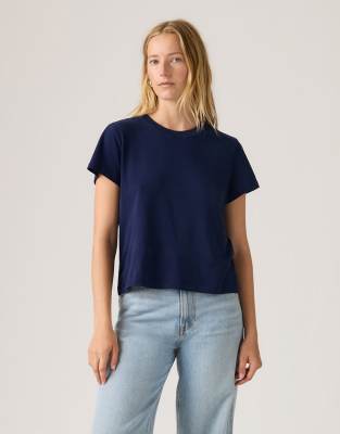 Levi's - Favorite - Housemark - Baumwoll-T-Shirt in Blau mit Golfclub-Streifenlogo