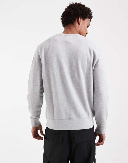 Levi's felpa con logo originale grigia, 2 di 5