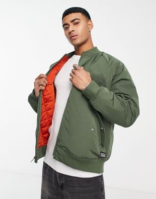Levi's Filbert bomber jacket in green - ASOS Price Checker