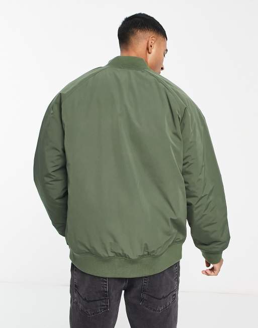 Levi's green bomber clearance jacket