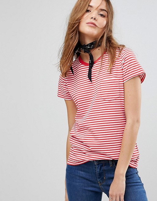 Levis | Levi's Fine Stripe Ringer T-Shirt