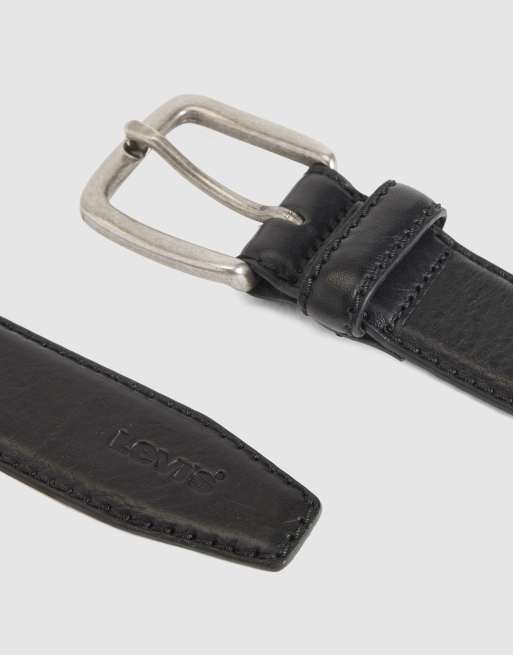 Levi's Finn cintura con bordo a piuma nera, 4 di 4