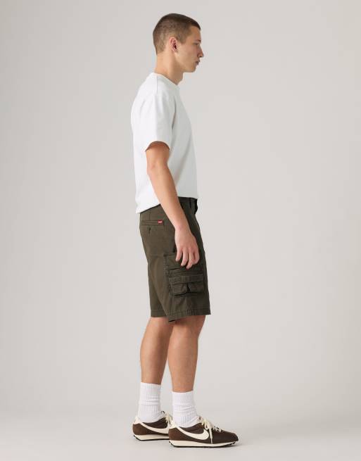 Levi's Fishing cargo shorts in brown, 4 of 4
