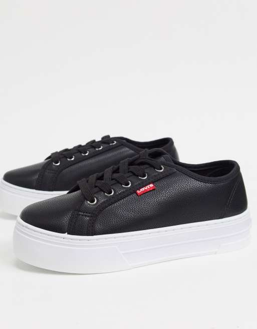 Levi's flatform lace up trainer new arrivals