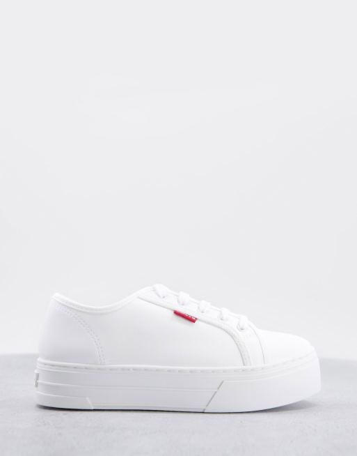 Levi's flatform lace up hot sale trainer