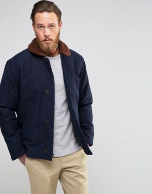 Levi's Fleece Collar Deck Coat | ASOS
