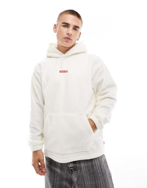 Levi's cream hoodie sale