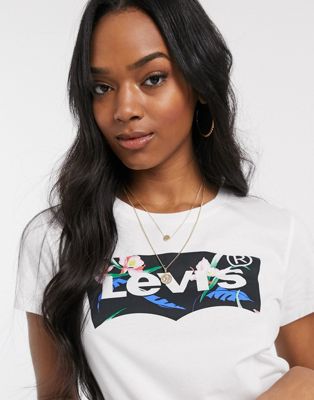 levis floral t shirt