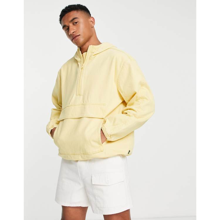 Levi's fresh capsule sutro anorak jacket in yellow with hood | ASOS