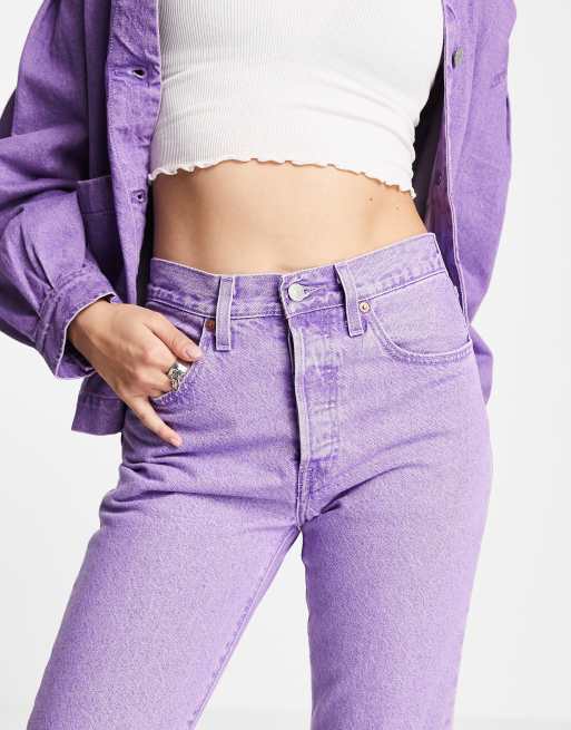 Lavender sales mom jeans