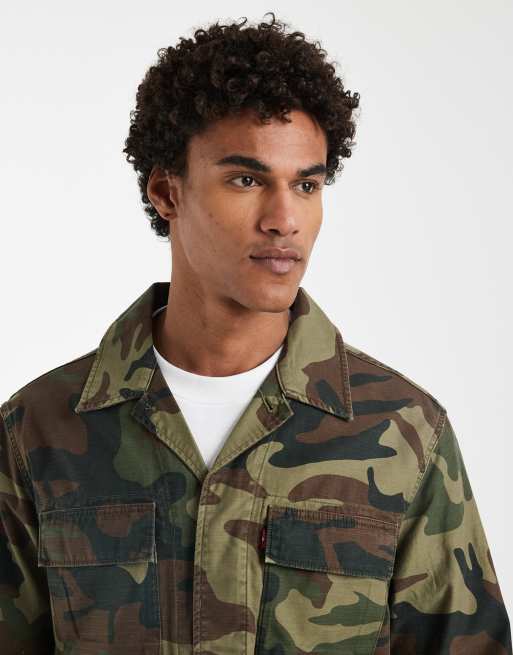 Levi's - Frisco - Utility jack met camouflageprint, 5 van 5