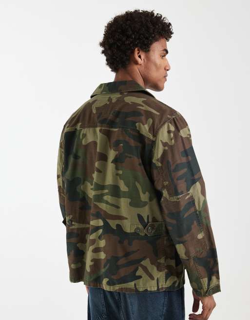 Levi's – Frisco – Utility-Jacke mit Military-Muster, 4 von 5