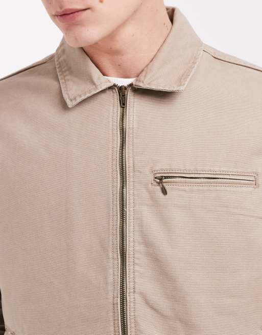 Levi's – Garage – Kamiennobeżowa kurtka zapinana na zamek , 3 z 5