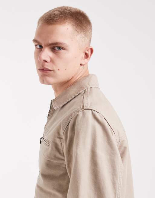 Levi's – Garage – Kamiennobeżowa kurtka zapinana na zamek , 4 z 5