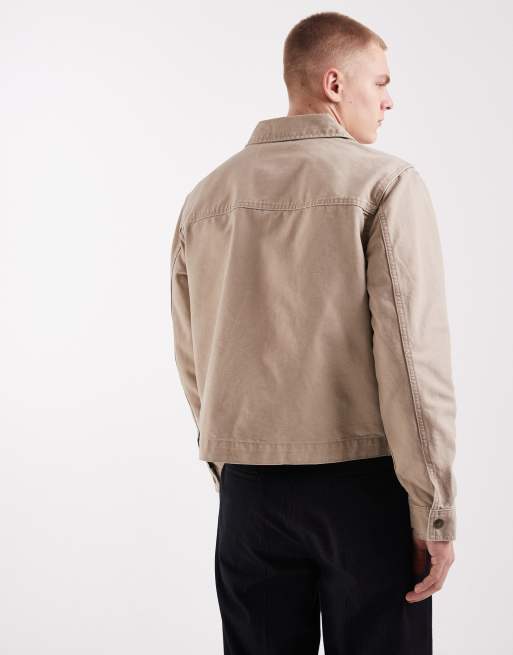 Levi's – Garage – Kamiennobeżowa kurtka zapinana na zamek , 5 z 5