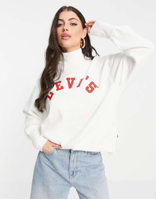 Levis white clearance sweater