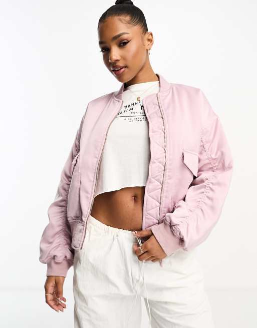 Levi's Giacca bomber rosa con tasche ASOS