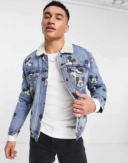 Giacca jeans mickey mouse new arrivals