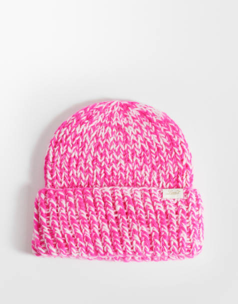 Levi's gigi chunky beanie in pink - view 1