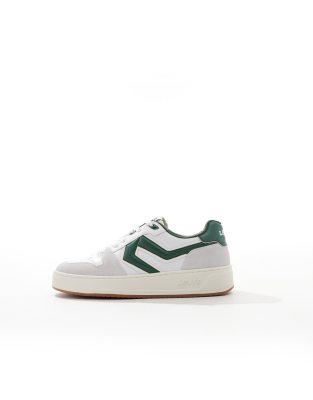 Levi's Glide L Chunky Sneakers With Patch Logo In White
