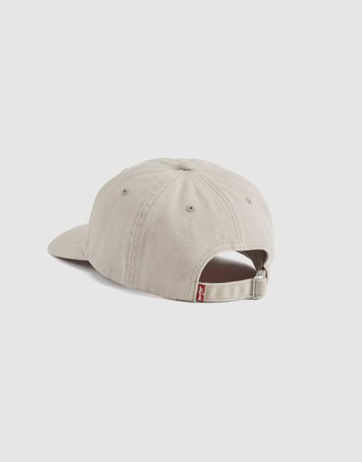 Levi's - gorra con logo Club en blanco roto, 2 de 4