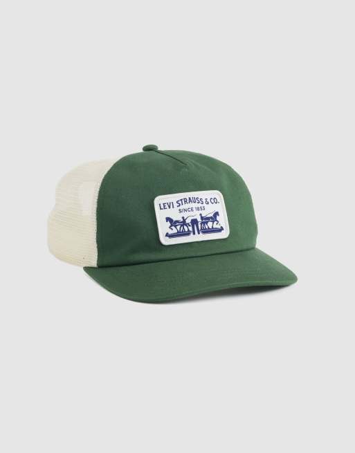 Levi's - gorra trucker verde Presidio, 3 de 4