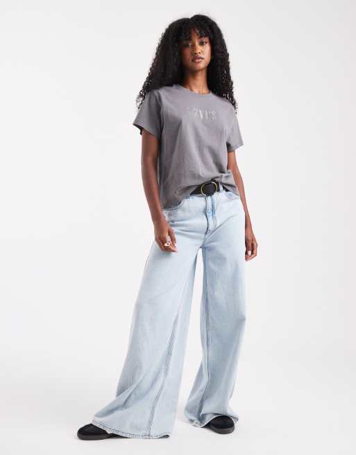 Levi's - Grå T-shirt med klassisk logo, 2 af 4
